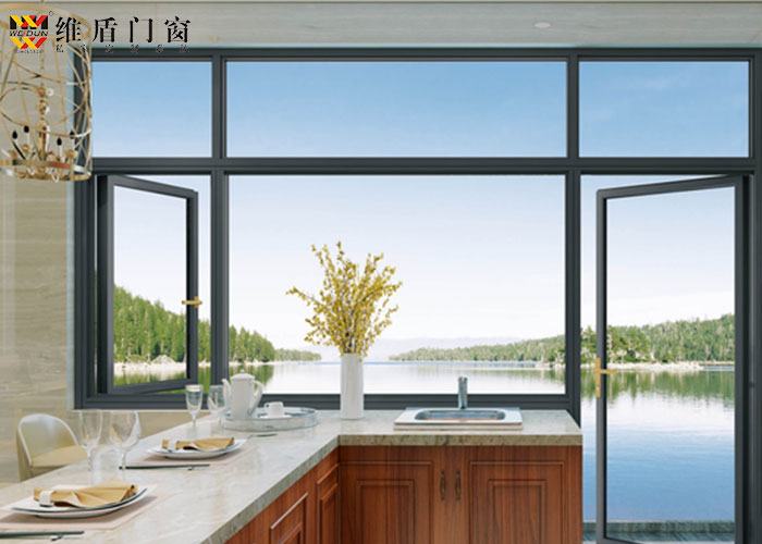 維盾斷橋鋁門窗，選用原生鋁錠型材